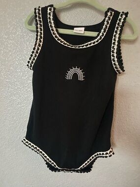 Baby girl summer bodysuit
